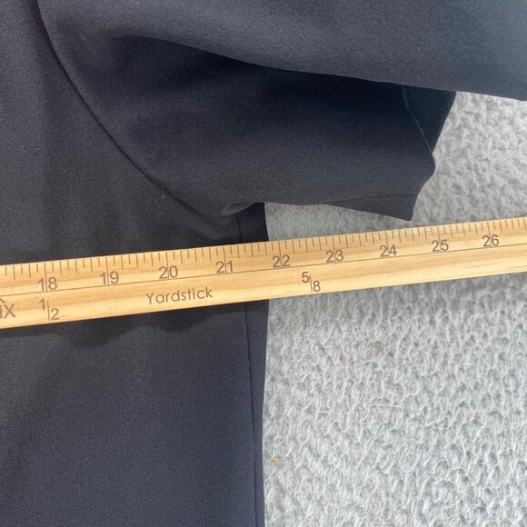 Tahari Dress Womens 14W Plus Red Colorblock Sheath Short Sleeve Knee Length Work - Picture 7 of 9